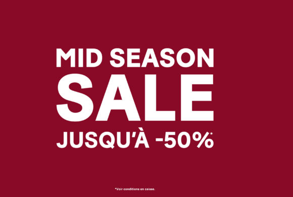 Etam – Mid Season Sale jusqu’à -50%